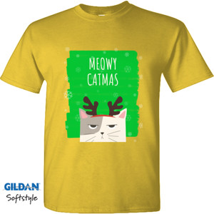 Kaos Meowy Catmas - Kaos Natal Lucu