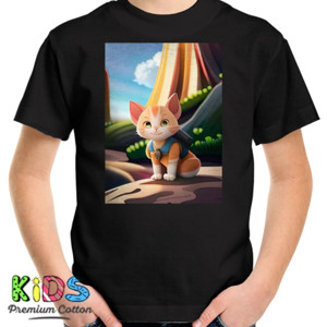 Kaos Kucing berpetualang