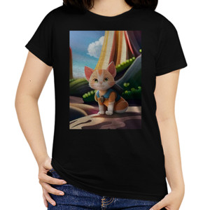 Kaos Kucing berpetualang