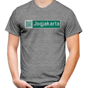 Kaos Jogjakarta - Kaos kotamu mengINSPIRASI - Two Tone