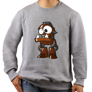 Jaket Sweater Kartun Robot