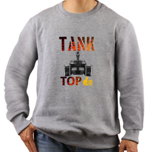 Jaket Sweater Kaos gambar Tank