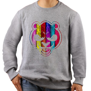 Jaket Sweater Panvil Wood Rainbow