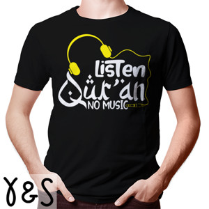 Kaos listen qur'an no music