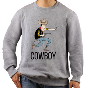 Jaket Sweater cowboy