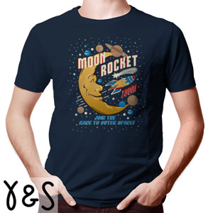 Kaos Funny Moon Vintage