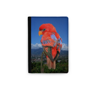 Dompet Passport Burung Merah