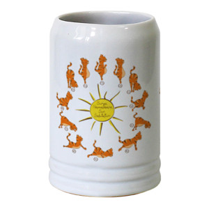 Mug Yoga Cat - Sun Salutation