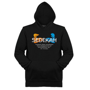 Jaket Hoodie Kaos Dakwah 05 (Sedekah)