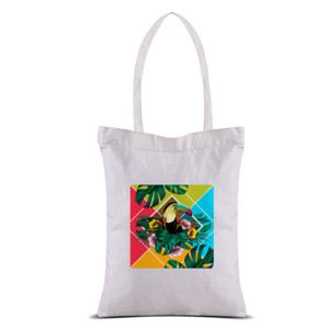 Tas Tote tropical 03 toucan totebag