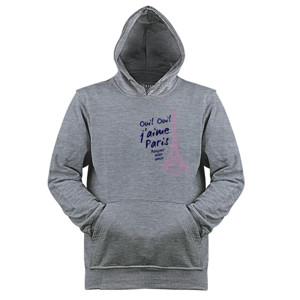 Jaket Hoodie Paris - Bonjour