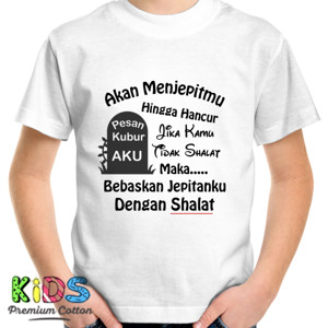 Kaos Kaos Wanita Seri Pesan Alam Kubur #3