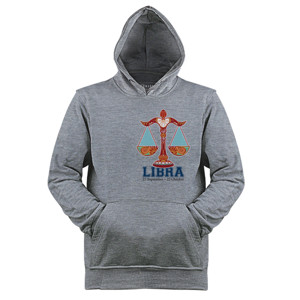 Jaket Hoodie zodiak - libra