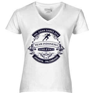 Kaos TEAM ATHLETICS INDONESIA ASIAN GAMES 2018 (2SIDED)