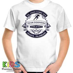 Kaos TEAM ATHLETICS INDONESIA ASIAN GAMES 2018 (2SIDED)
