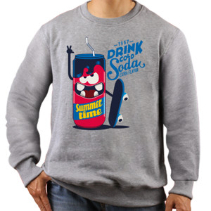 Jaket Sweater Drink Cold Soda 