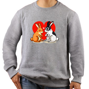 Jaket Sweater Meet Love