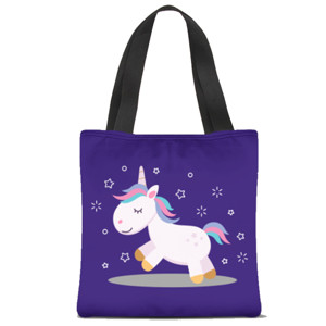 Tas Tote Fullprint Unicorn