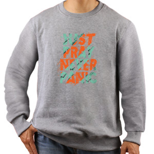 Jaket Sweater Just Pray Never Panic