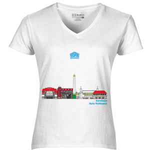 Kaos Ilustrasi Kota Pahlawan