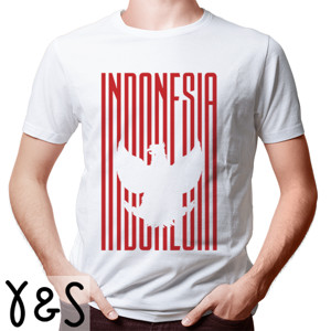 Kaos Indonesia Red