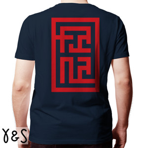 Kaos fana shirt | logo behind