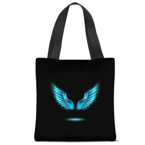 Tas Tote Fullprint GLOWING ANGEL