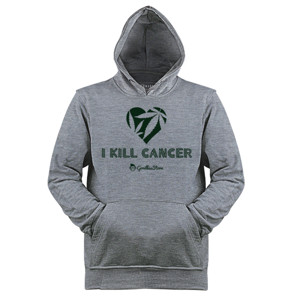 Jaket Hoodie I kill cancer