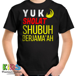 Kaos YUK SHOLAT SHUBUH BERJAMAAH