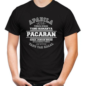 Kaos Terbiasa Pacaran