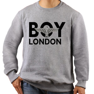 Jaket Sweater Kaos Boy London Eagle Putih
