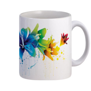 Mug flower simple