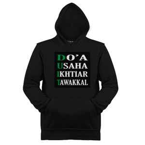Jaket Hoodie Design Doa Usaha