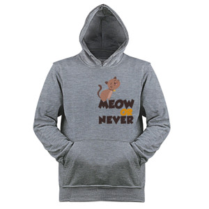 Jaket Hoodie meow or never