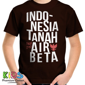 Kaos INDONESIA TANAH AIR BETA 2