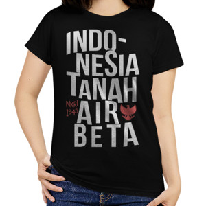 Kaos INDONESIA TANAH AIR BETA 2