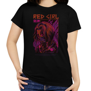 Kaos Kaos Distro Red Girl