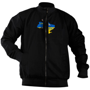 Jaket Bomber I stand with Ukraine