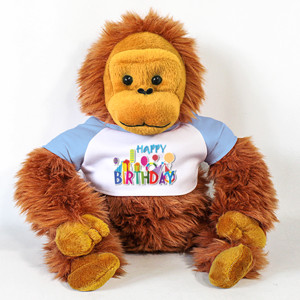 Boneka Orang Utan Boneka ulang tahun