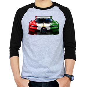 Kaos Raglan DISTRO Collection G_BLACK FOREVER