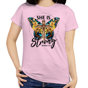 Kaos Kaos Cewe (Kristiani), Tema Salib dan Kupu-kupu