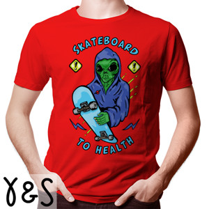Kaos SKATEBOARD TO HEALTH