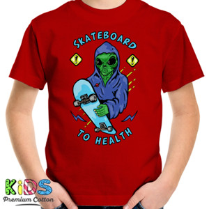 Kaos SKATEBOARD TO HEALTH