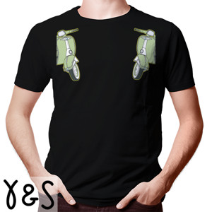 Kaos Vespa Tulisan 