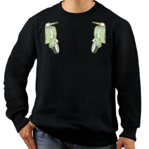 Jaket Sweater Vespa Tulisan 