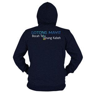 Hoodie Zipper JAWA - Bocah Gotong Mayit