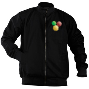 Jaket Bomber Bola Bulu (Feather Balls)