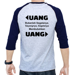 Kaos Raglan Berbagi Pesan_pesan Tentang Uang