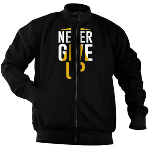 Jaket Bomber Never Give Up