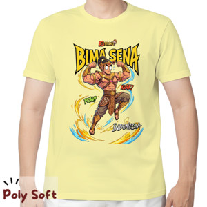 Kaos Kaos Bima Sena Poly Soft Wayang Jawa